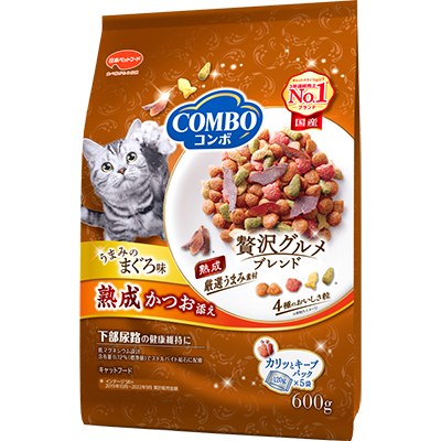 コンボ キャット まぐろ味・熟成かつお添え