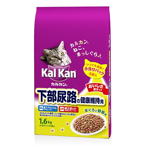 カルカン ドライ 下部尿路の健康維持用 まぐろと野菜味（成猫用）