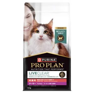 ピュリナ プロプラン リブクリア 成猫用 繊細な皮膚とおなかの健康ケア ターキー