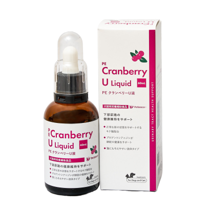 PE クランベリーU液 60mL 犬猫用