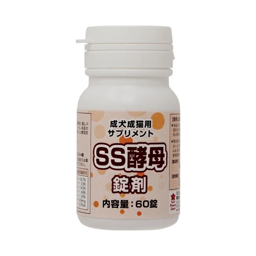 SS酵母 錠剤 60粒 犬猫用