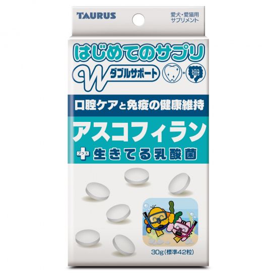 トーラス はじめてのサプリ アスコフィラン 30g 犬猫用